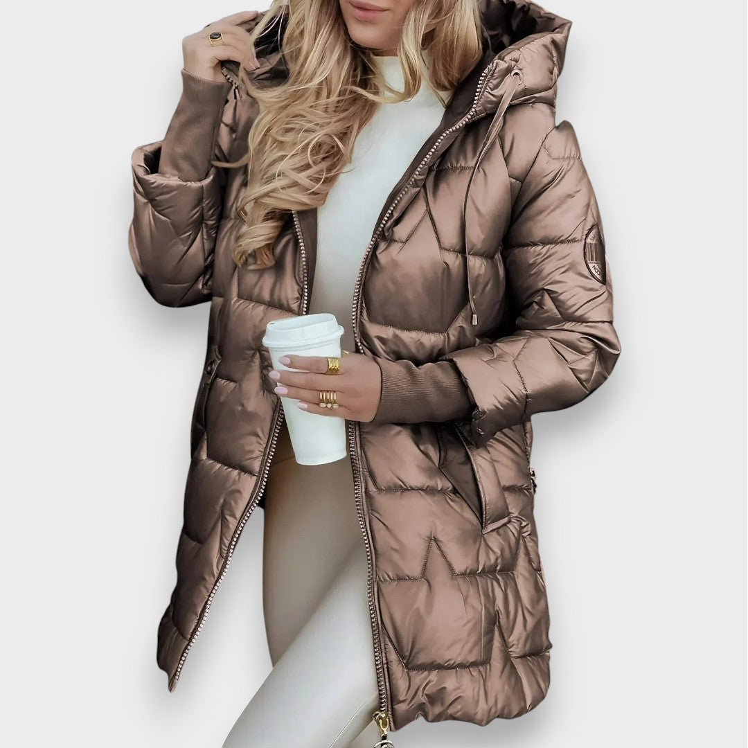Eliza | Elegant Winter Coat with Hood