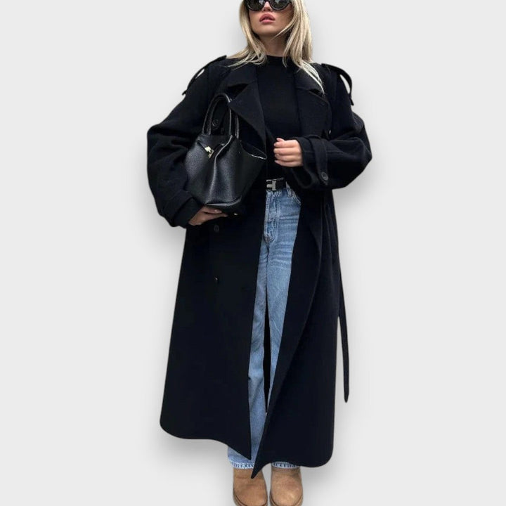 Lucie | Oversized Wool Blend Coat