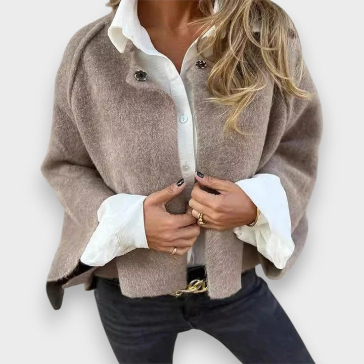 Annie | Short Jacket with Elegant Flared Sleeves