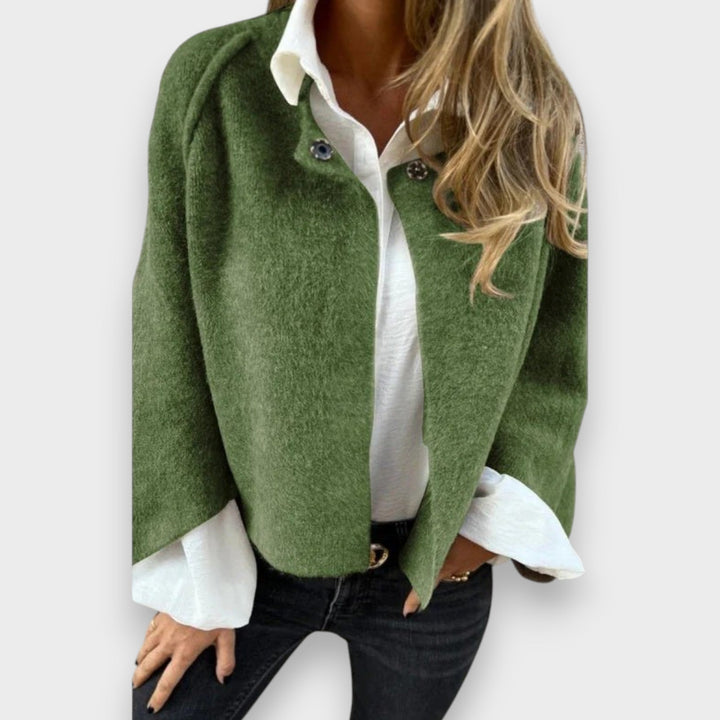 Annie | Short Jacket with Elegant Flared Sleeves